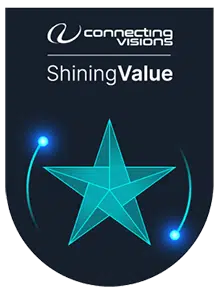 logo connecting visions