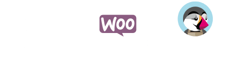 logotipo wordpress, woocommerce y prestashop